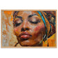 Tableau Africain Peinture Femme