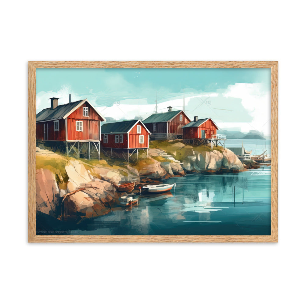 Tableau Mer Scandinave