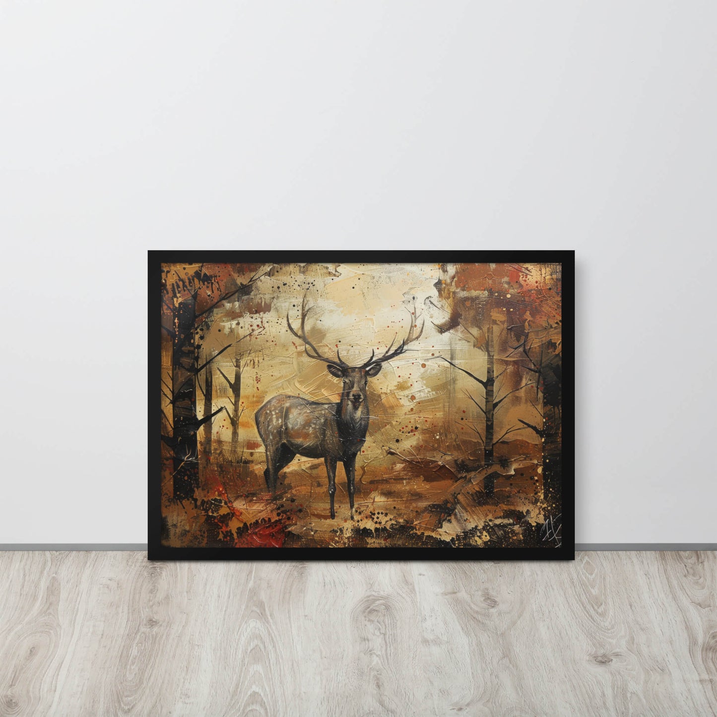 Tableau Cerf Moderne