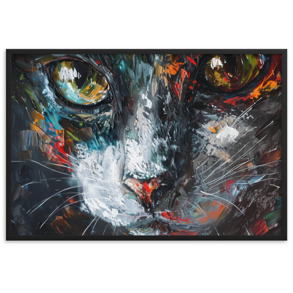 Peinture Chat Visage