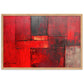 Tableau Abstrait Rouge