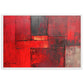 Tableau Abstrait Rouge