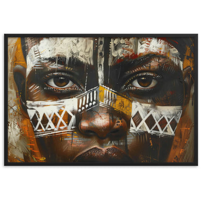 Tableau Afrique Homme