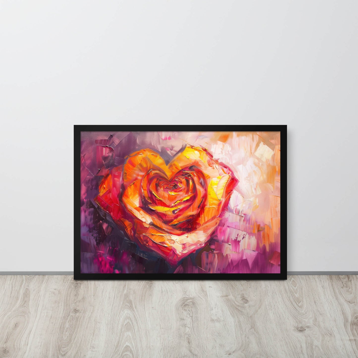 Tableau Amour Rose