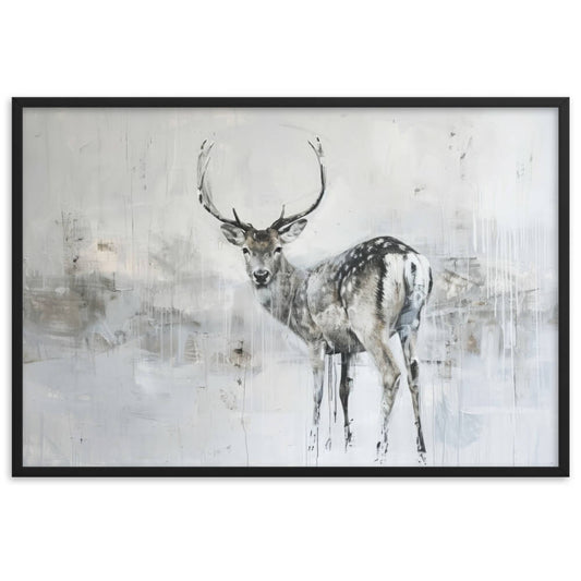 Tableau cerf moderne