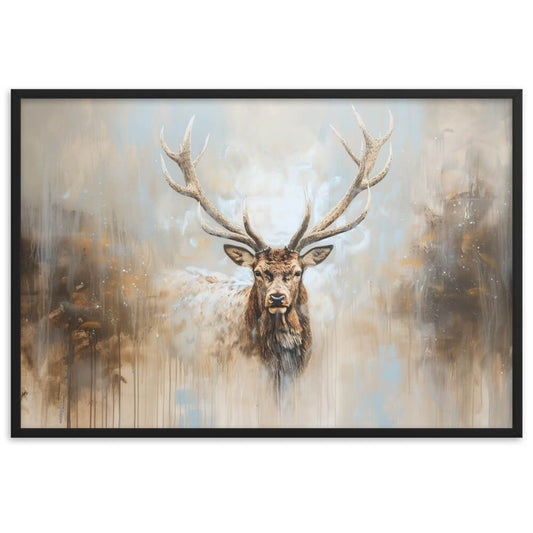 Tableau cerf xxl