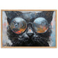 Tableau Chat Lunettes