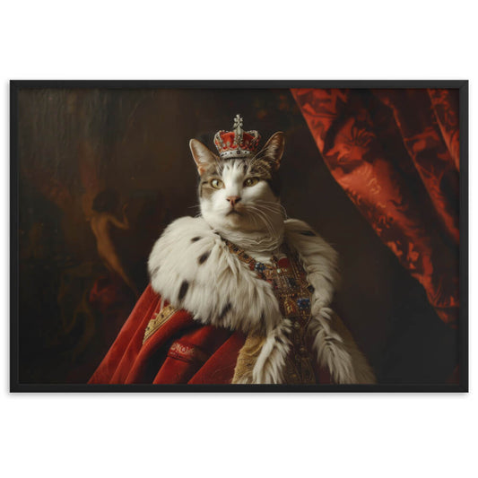 Tableau chat royal