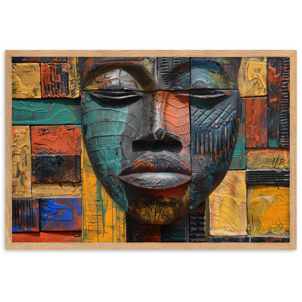 Tableau Africain Masque