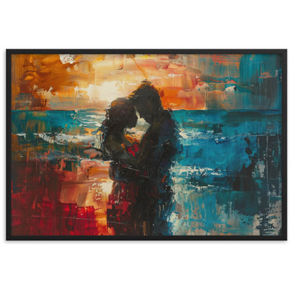 Tableau déco amoureux