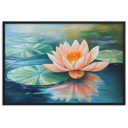 Tableau fleur de lotus