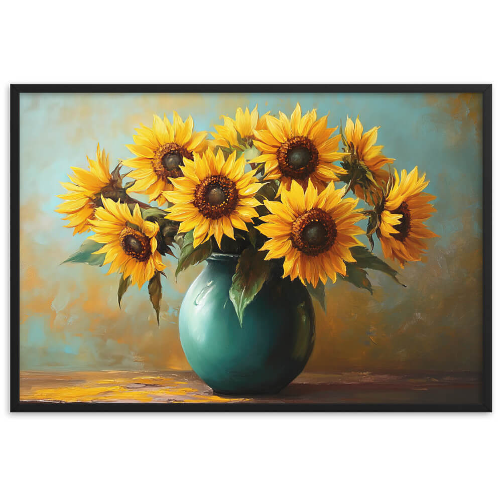 Tableau fleur de tournesol