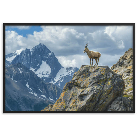 Tableau animaux montagne 