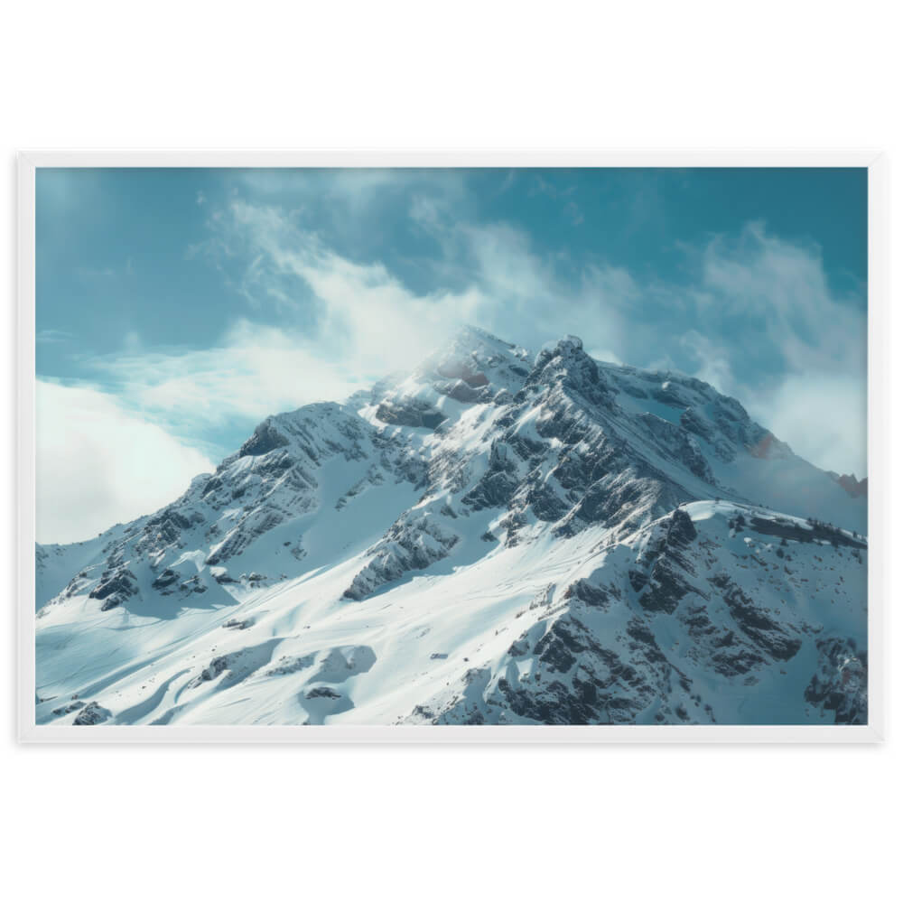 Tableau Montagne Neige