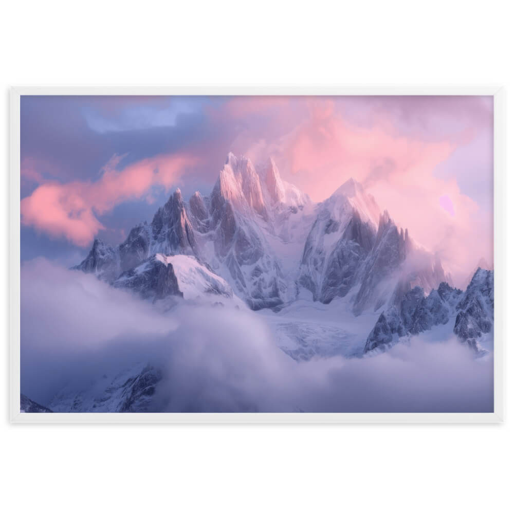 Tableau Montagne Pastel