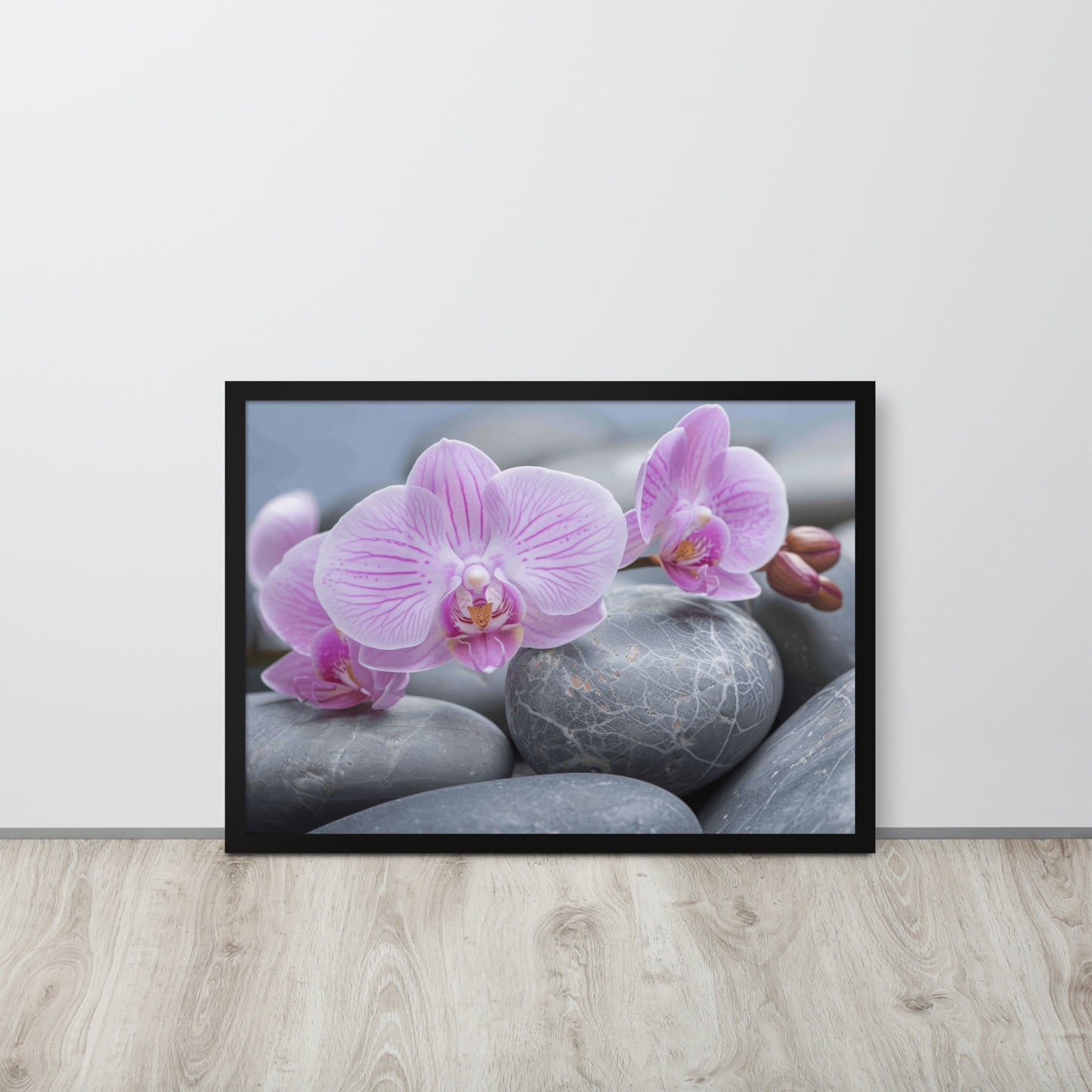 Tableau Zen Orchidée Rose