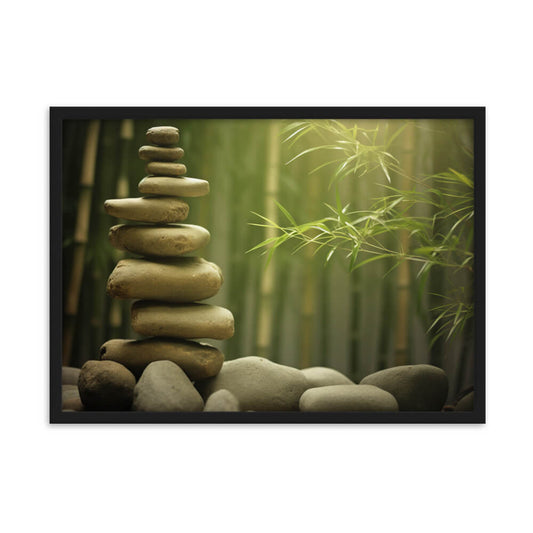 Tableau zen bambou