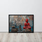 Tableau Zen Bouddha Rouge