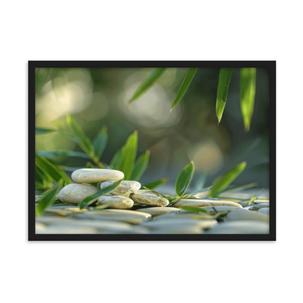 Tableau zen pour salle de bain