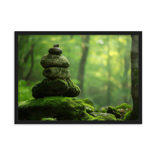 Tableau zen vert