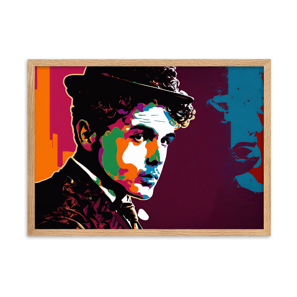 Tableau Pop Art Charlie Chaplin