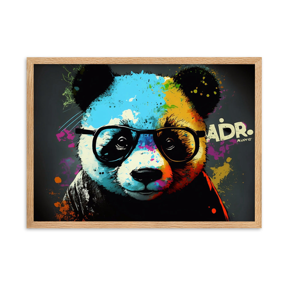 Tableau Pop Art Panda