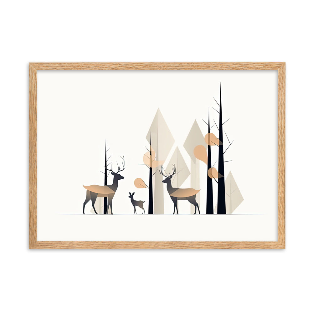 Tableau Scandinave Cerf