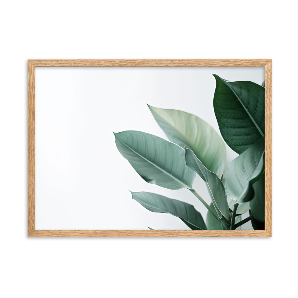 Tableau Scandinave Feuille