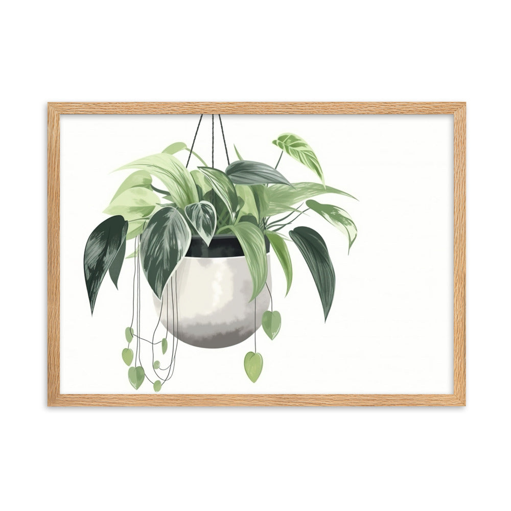 Tableau Scandinave Plante