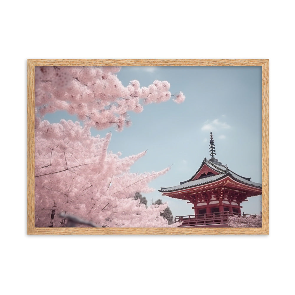 Tableau Japonais Cerisier