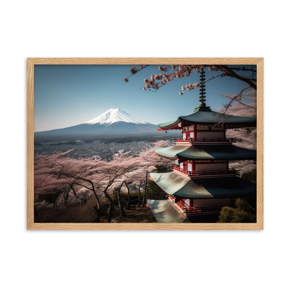 Tableau Japonais Mont Fuji