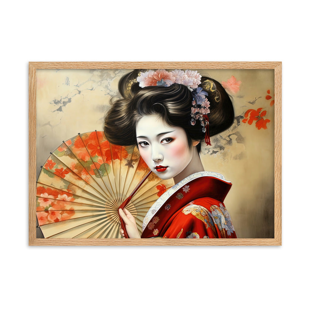 Tableau Japonais Geisha