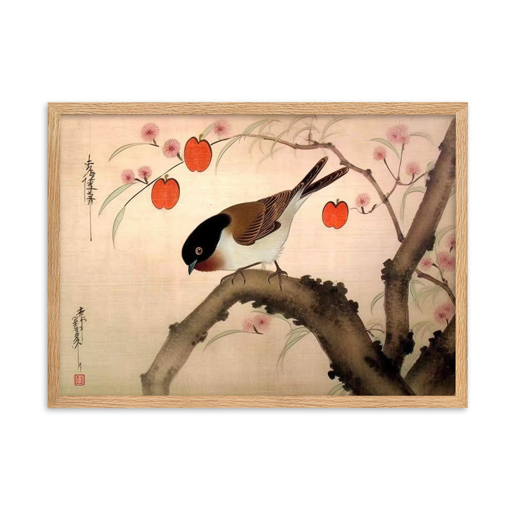 Tableau Japonais Oiseau