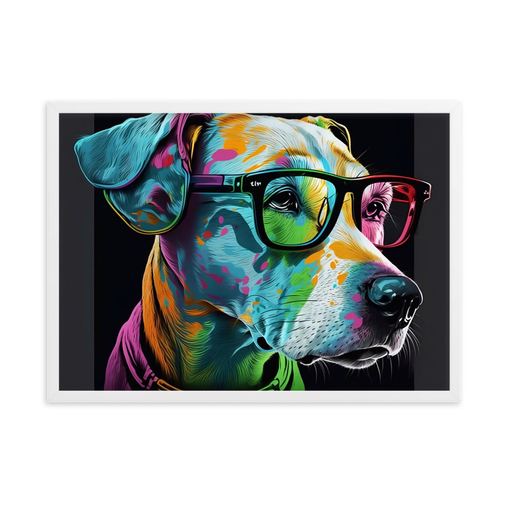 Tableau Pop Art Chien