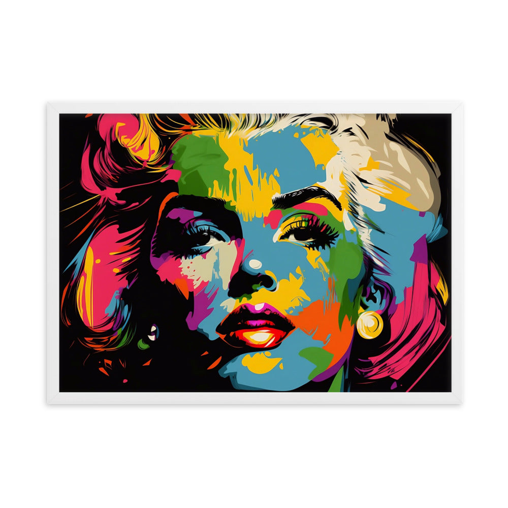 Tableau Pop Art Visage