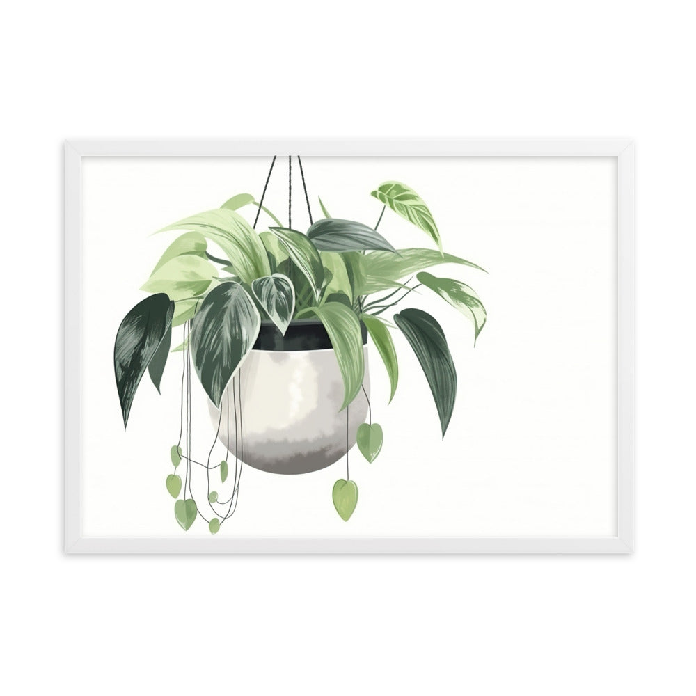 Tableau Scandinave Plante