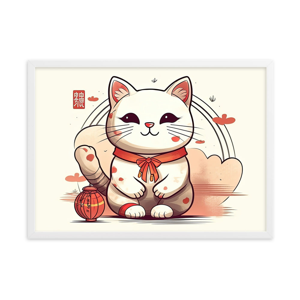 Tableau Japonais Neko