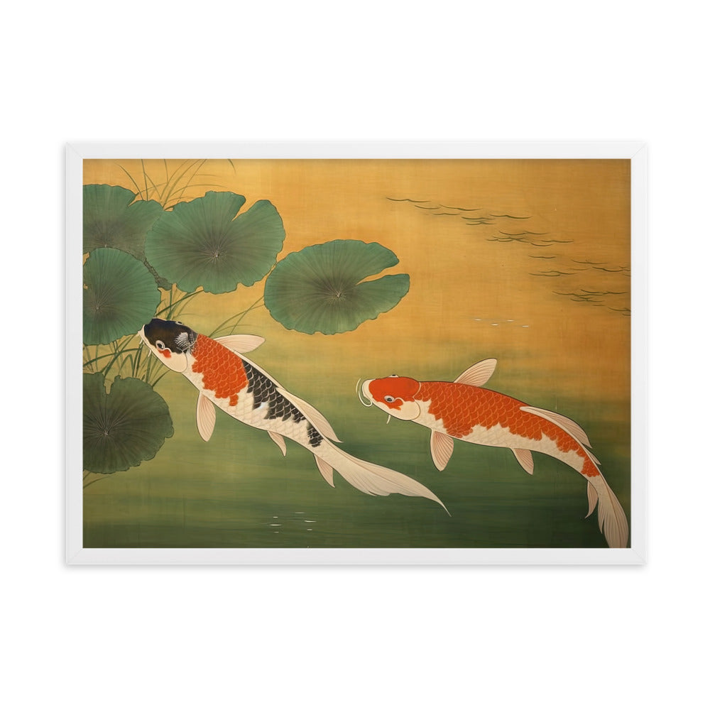 Tableau Japonais Poisson