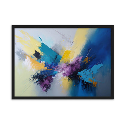 Tableau Abstrait couleur pastel