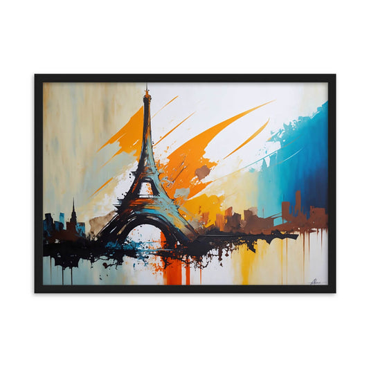 Tableau abstrait Paris