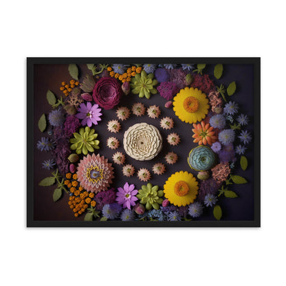 Tableau Fleur Mandala