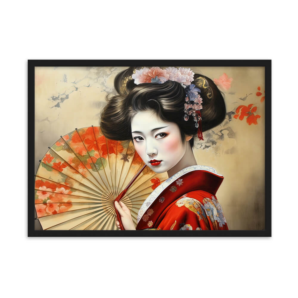 Tableau Japonais Geisha