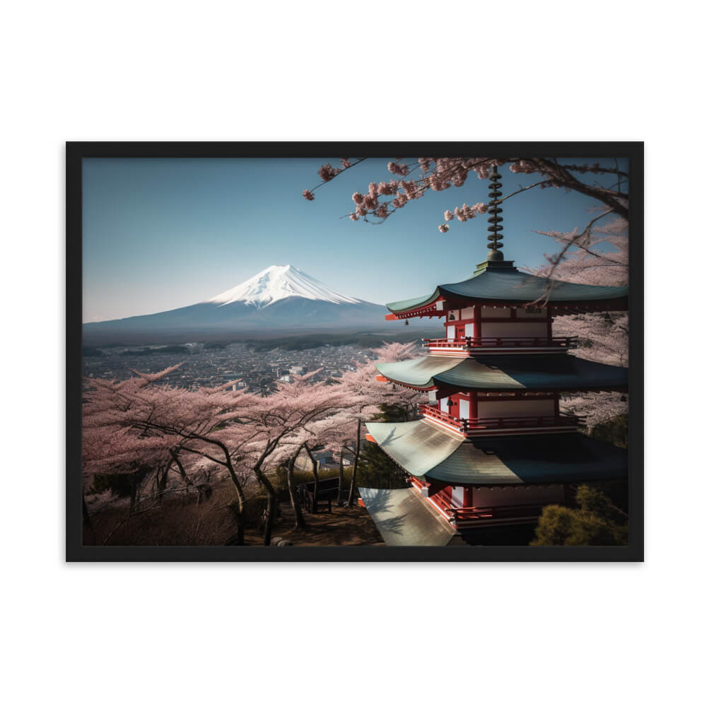 Tableau Japonais Mont Fuji