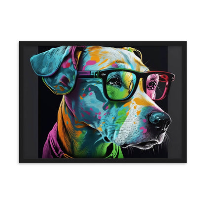 Tableau Pop Art Chien