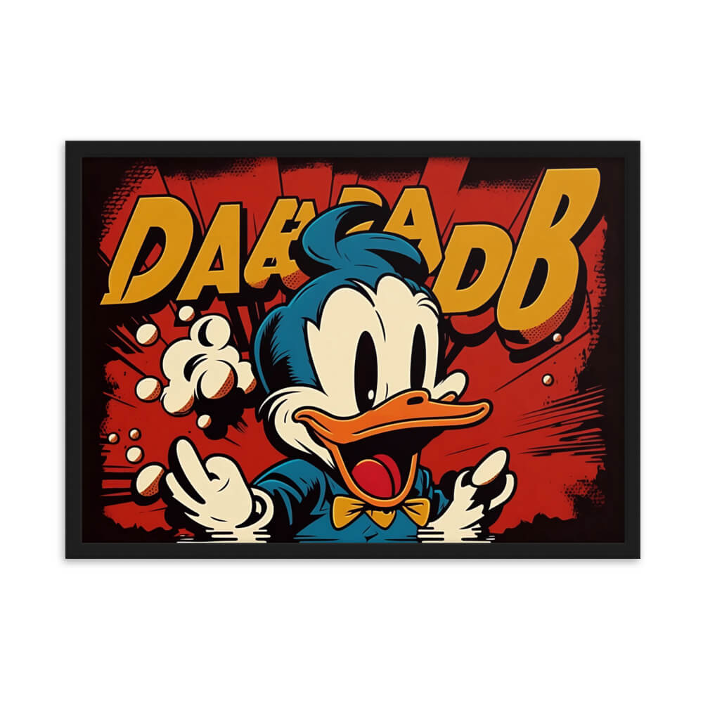 Tableau Pop Art Donald