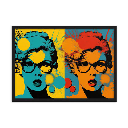 Tableau Pop Art Grand Format