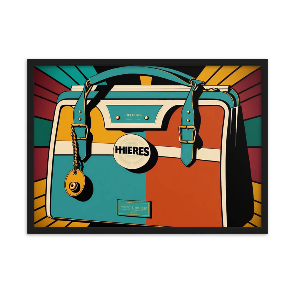 Tableau Pop Art Hermès