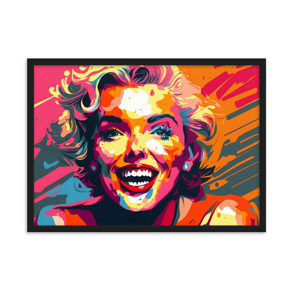 Tableau pop art Marilyn Monroe